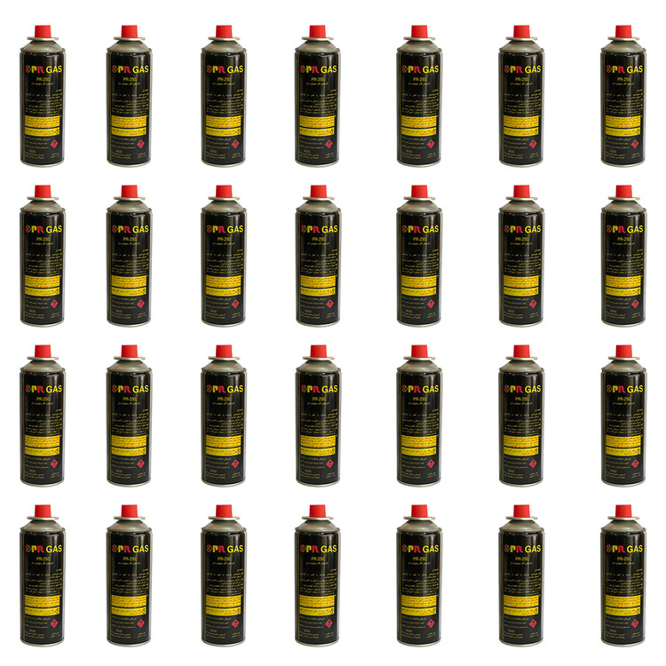 کپسول گاز مسافرتی PR پارس رگولاتور 210 گرمی - مدل PR-250 - بسته 28 عددی