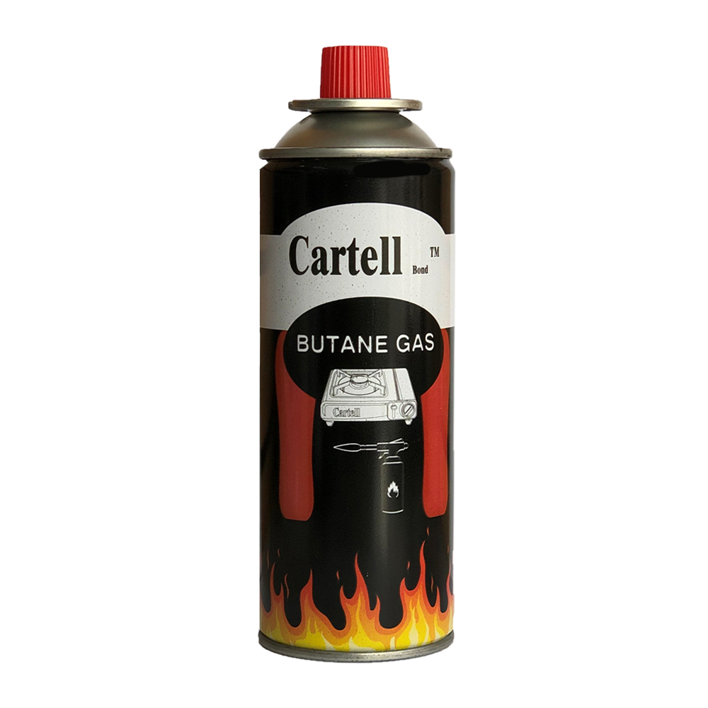 کپسول گاز مسافرتی کارتل 210 گرمی - مدل cartell - بسته 1 عددی